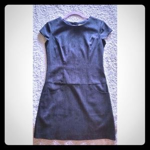 Final Touch Grey Mini Dress w/ Pockets (!!)